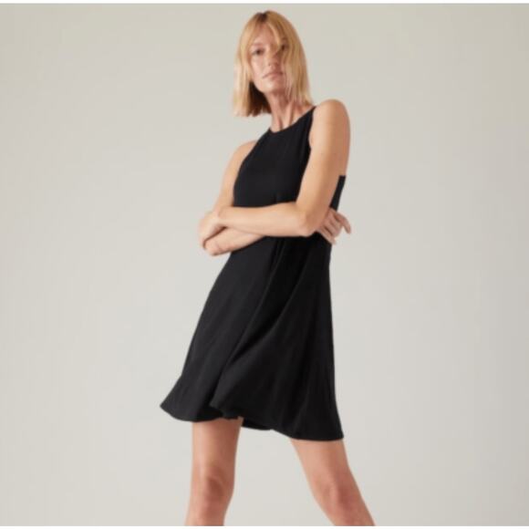 Athleta Santorini Thera Rib Dress Size Medium - Picture 1 of 6